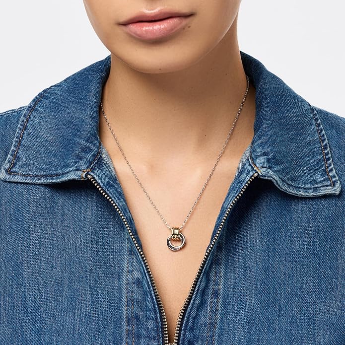 Ana Luisa Pendant Necklaces for Women - 14K Gold Plated and Silver Rhodium Necklace - Pearl, Heart, Circle, Moonstone, Gemstone, Knot Charm Styles - Hypoallergenic, Dainty, Trendy Layering Necklaces
