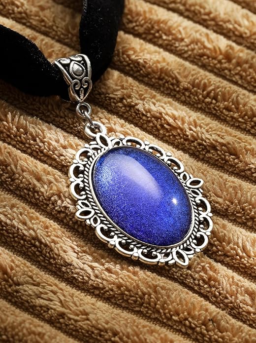 Sacina Black Velvet Victorian Choker, Black Choker, Goth Gothic Necklace, Vintage Necklace, Costume Jewelry, Halloween Christmas Jewelry Gift for Women