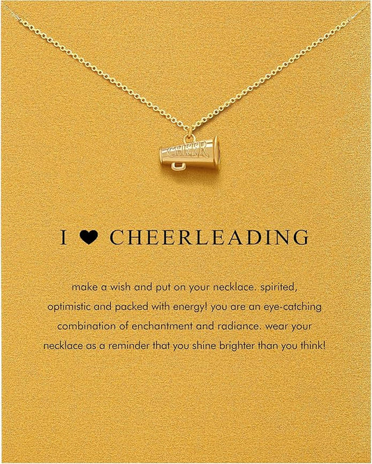 Baydurcan 14K Golden Plated Pendant Necklaces for Women - Cross and Sacred Heart Frog Ghost Cheer Cowgirl Gifts for Friend Sister Daughter Couple, Birthday, Christmas, Graduation Gifts