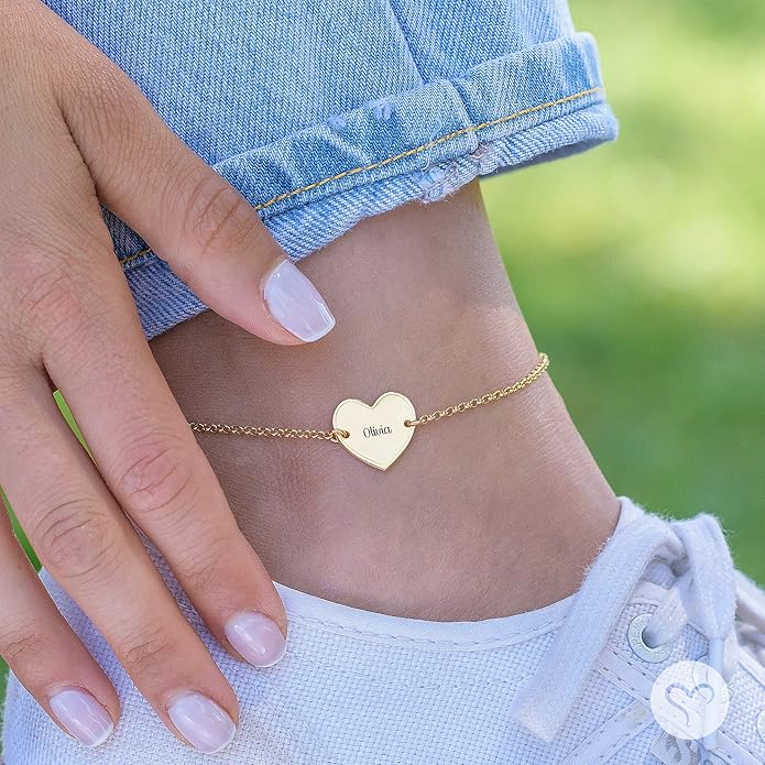 Choose your style Personalized Name Anklet/Bracelet – Dainty Jewelry Gift for Women, Mom, Wife, Girlfriend - Valentine’s Day, Mother’s Day, Christmas